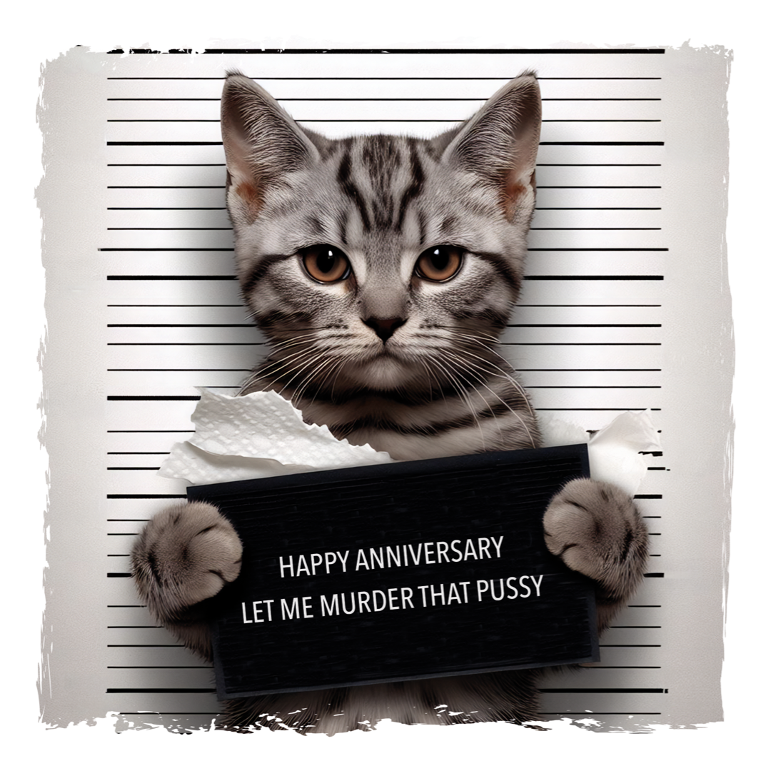 Christmas card pussy